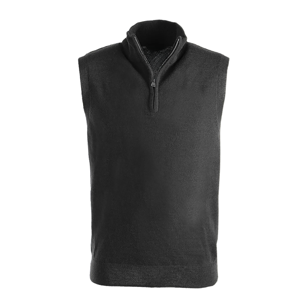 e Quater-Zip Vest